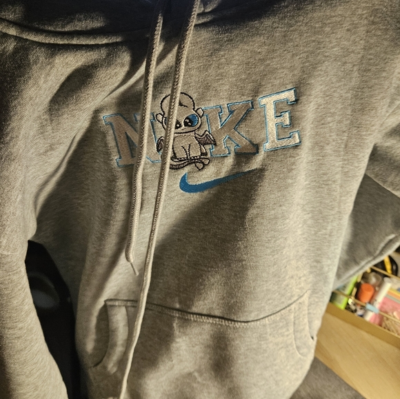 Embroidery custom matching hoodies - Picture 2 of 6